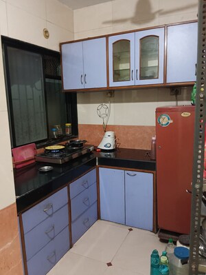 Kitchen in 2 BHK Apartment at Giriraj Darshan CHS, Kopar Khairane – for Sale