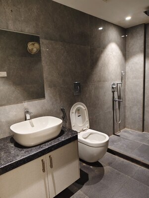 Bathroom in 3 BHK Apartment at New Town Tower, New Town Action Area 1 – for Sale