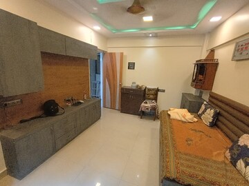 Living Room in 2 BHK Apartment at Hill Top CHS Borivali West, Borivali West – for Rent