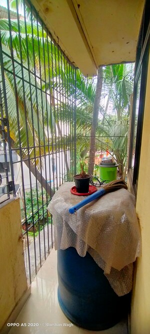 Balcony in 1 BHK Apartment at Rukmini Mata Apartment, Bhandup East – for Sale