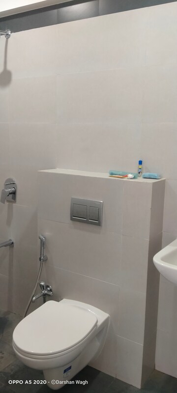Bathroom in 1 BHK Apartment at Ashapura Excellent, Mulund West – for Sale