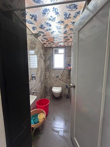 Bathroom in 2 BHK Apartment at Leela Cliff CHS, Dahisar West – for Rent