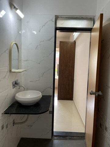 Bathroom in 3 BHK Apartment at AG West One, Wakad – for Rent