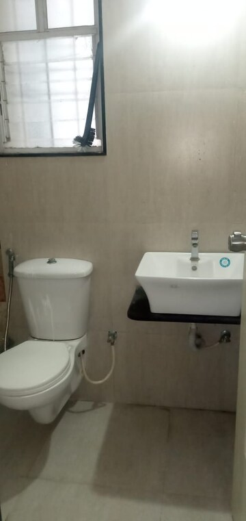 Bathroom in 3 BHK Apartment at Chandrarang Opus 77, Wakad – for Rent