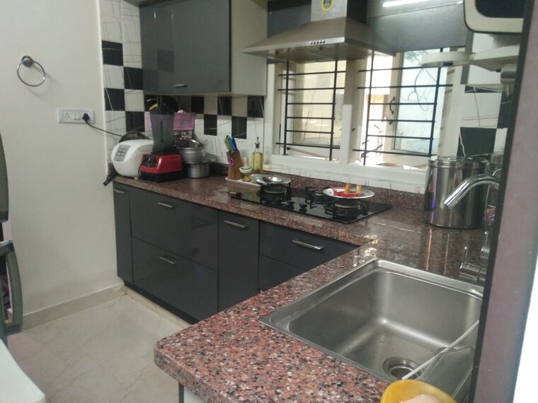 Kitchen, rt nagar 3 Bedroom 1200 Sq.Ft. Apartment In Rt Nagar Bangalore 8826810