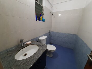 Bathroom in 3 BHK Apartment at Ideal Enclave Rajarhat New Town, Rajarhat New Town – for Rent