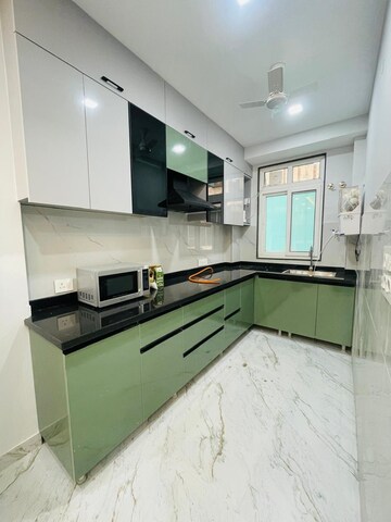 Kitchen in 2 BHK Builder Floor at Eros Rosewood City, Sector 49 – for Rent