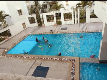 Swimming Pool in 2 BHK Apartment at Cybercity Rainbow Vistas Rock Gardens, Hi Tech City – for Rent
