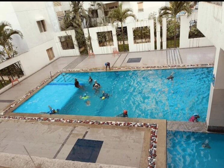 Swimming Pool, cybercity-rainbow-vistas-rock-gardens 2 Bedroom 1250 Sq.Ft. Apartment In Hi Tech City Hyderabad 8826876
