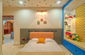 Bedroom in 2 BHK Apartment at Cybercity Rainbow Vistas Rock Gardens, Hi Tech City – for Rent