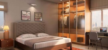 Bedroom in 2 BHK Apartment at Brigade Citadel, Moti Nagar – for Rent