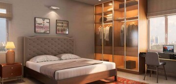 Bedroom in 2 BHK Apartment at Brigade Citadel, Moti Nagar – for Rent