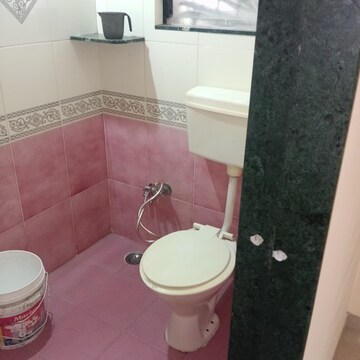 Bathroom in 2 BHK Apartment at Pimple Gurav – for Rent