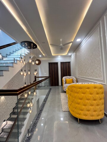 Staircase in 5 BHK Villa at Jagatpura – for Sale