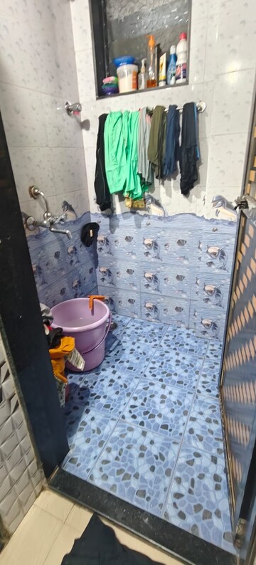 Bathroom in 1 BHK Apartment at Cidco Ekta CHS, Ghansoli – for Rent