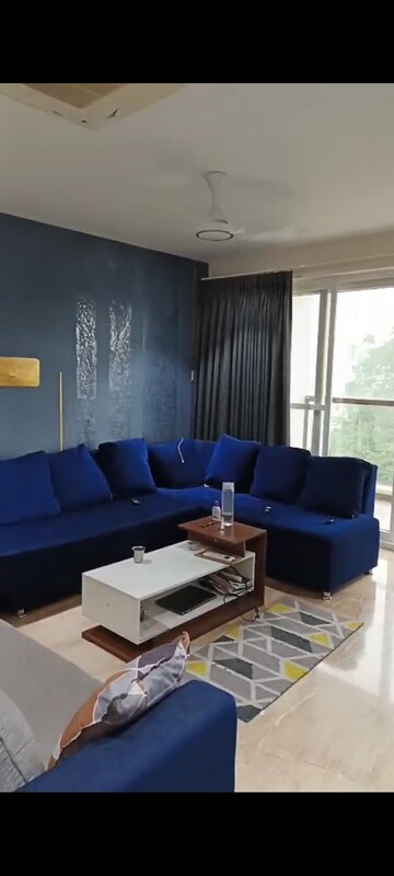Living Room in 3 BHK Apartment at Vamsiram West Wood, Tolichowki – for Rent