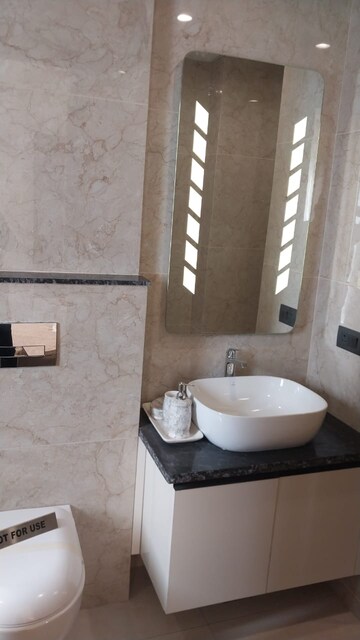Bathroom in 3 BHK Apartment at Raj One Good Earth, Sector 71 – for Sale