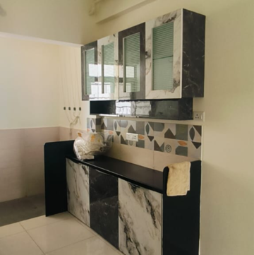 Kitchen in 2.5 BHK Apartment at Kolte Patil Life Republic, Marunji – for Rent