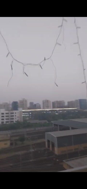 Balcony in 3 BHK Apartment at HDIL Metropolis Residences, Andheri West – for Rent