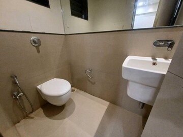 Bathroom in  Office Space at Kamala Mills, Lower Parel – for Rent