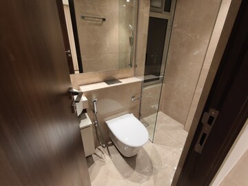 Bathroom in 1 BHK Apartment at Hiranandani Highland, Powai – for Rent