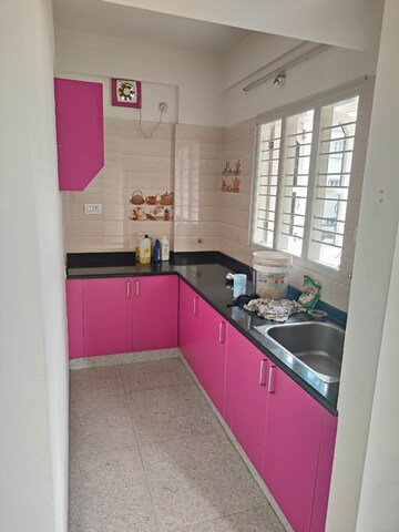 Kitchen in 2 BHK Builder Floor at Prithvi Apartments GM Palya, Gm Palya – for Rent