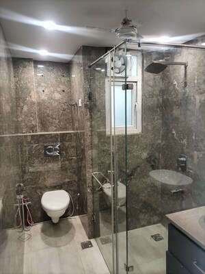 Bathroom in 3.5 BHK Builder Floor at Paschim Vihar – for Sale