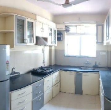 Kitchen in 2 BHK Apartment at Hiranandani Estate, Hiranandani Estate – for Rent