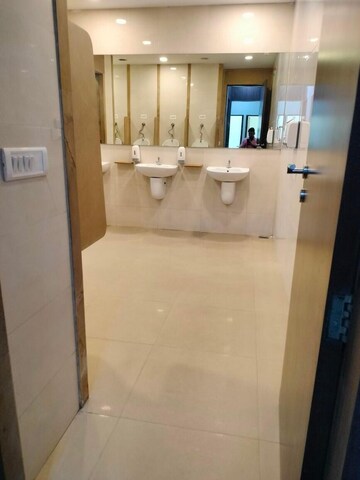 Bathroom in  Office Space at Kamala Mills, Lower Parel – for Rent