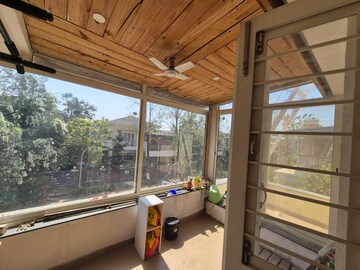 Balcony in 2 BHK Apartment at Mukund Park Bibwewadi, Bibwewadi – for Rent