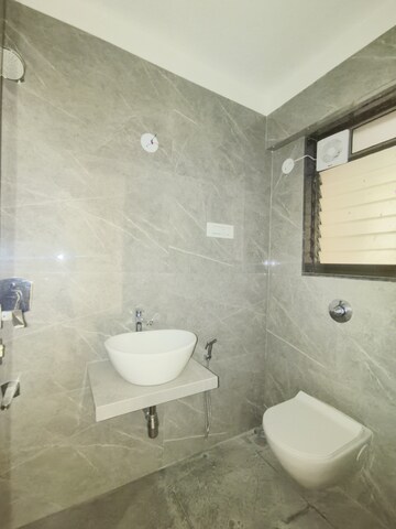 Bathroom in 2 BHK Apartment at Atmaram Tower, Borivali West – for Rent