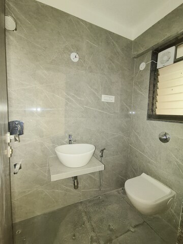 Bathroom in 2 BHK Apartment at Atmaram Tower, Borivali West – for Rent