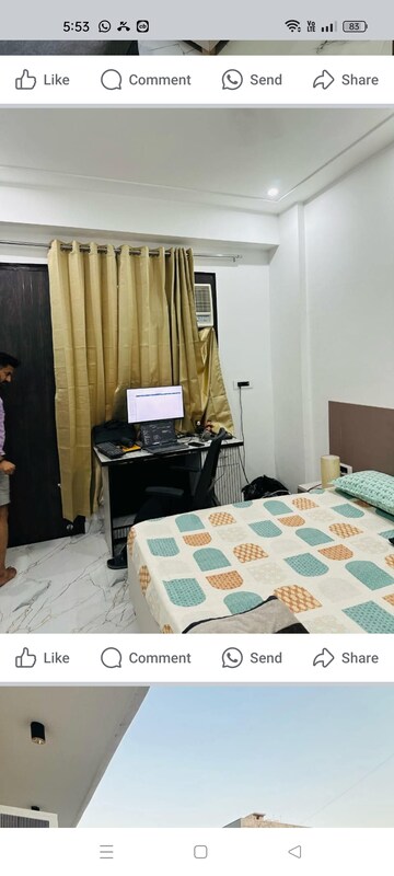 Master Bedroom in 2 BHK Apartment at Vini Towers, Malad West – for Rent