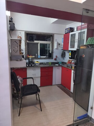 Master Bedroom in 1 BHK Apartment at Siddhi Highland Park, Kolshet Road – for Rent