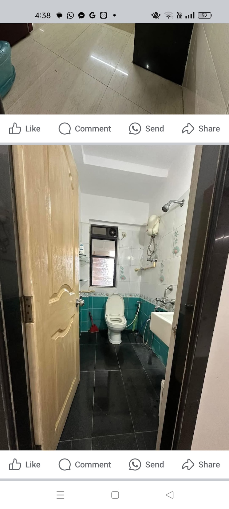 Master Bedroom, jadeite-kaveri 2 Bedroom 612 Sq.Ft. Apartment In Kandivali West Mumbai 8827630