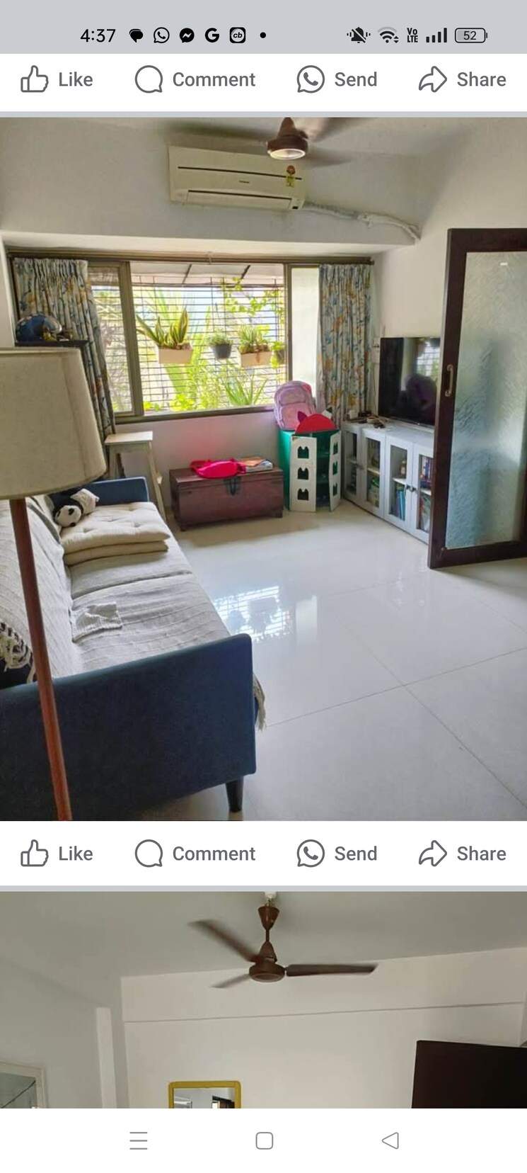 Bedroom, jadeite-kaveri 2 Bedroom 612 Sq.Ft. Apartment In Kandivali West Mumbai 8827630