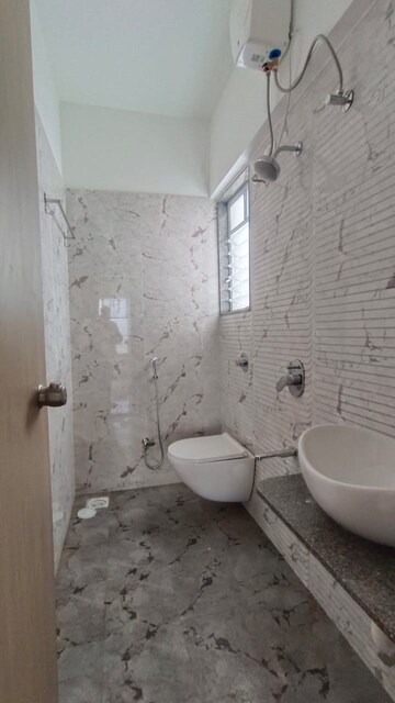 Bathroom in 2 BHK Apartment at V Top Valonia, Punawale – for Rent