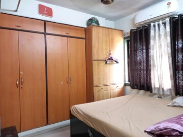 Bedroom in 1 BHK Apartment at Rutu Enclave, Kasarvadavali – for Rent