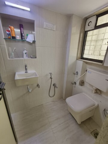 Bathroom in 2 BHK Apartment at Vitthal Apartments Dahisar West, Dahisar West – for Rent