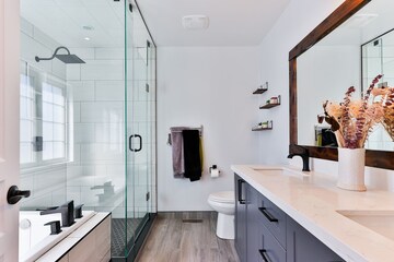 Attached Bathroom in 4 BHK Apartment at Godrej Majesty, Sector 12 Greater Noida – for Sale
