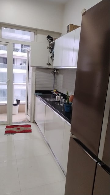 Kitchen in 3 BHK Apartment at Omkar Alta Monte, Malad East – for Rent