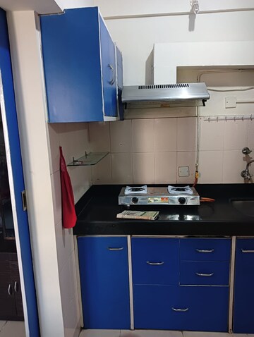 Kitchen in 1 BHK Apartment at Lokhandwala Infrastructure Spring Leaf, Kandivali East – for Rent