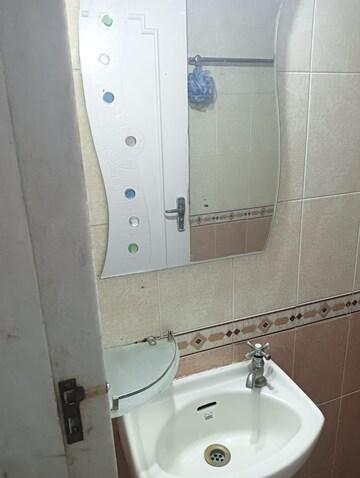 Bathroom in 1 BHK Apartment at Lokhandwala Infrastructure Spring Leaf, Kandivali East – for Rent