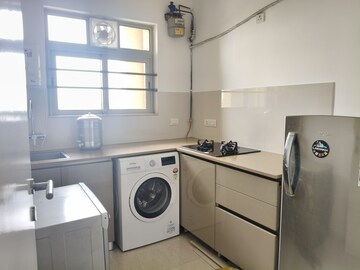 Kitchen in 1 BHK Apartment at Hiranandani Estate Solitaire C, Ghodbunder Road – for Rent