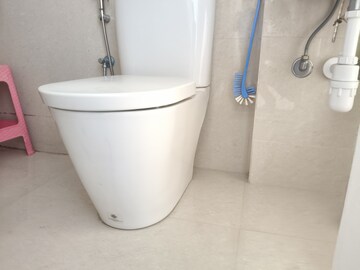 Bathroom in 1 BHK Apartment at Hiranandani Estate Solitaire C, Ghodbunder Road – for Rent