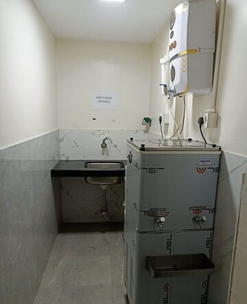 Kitchen in  Office Space at Lower Parel – for Rent