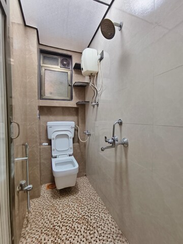 Bathroom in 1 BHK Apartment at Borivali West – for Rent