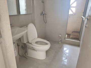 Bathroom in 1 BHK Apartment at Hiranandani Fortuna, Ghodbunder Road – for Rent