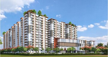 3 BHK Apartment – Exterior View View at Hallmark Skyrena, Narsingi - for Rent