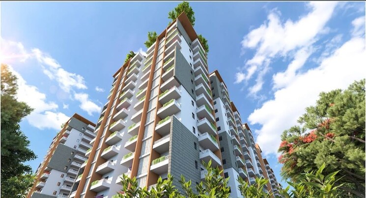 Exterior View, hallmark-skyrena 3 Bedroom 1650 Sq.Ft. Apartment In Narsingi Hyderabad 8827843